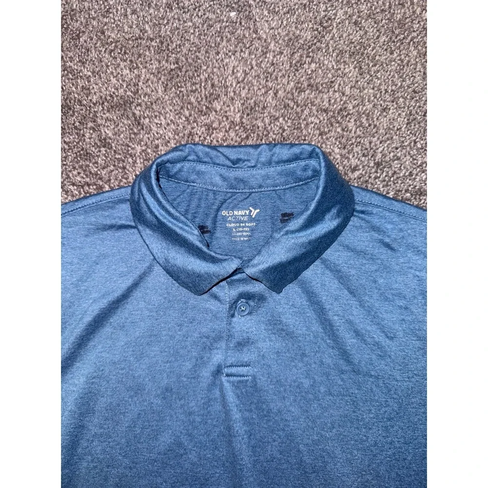 Old Navy Active Youth‎ Boys Blue Collared Shirt